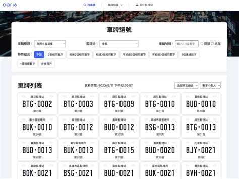 車牌價格查詢|標售紀錄查詢